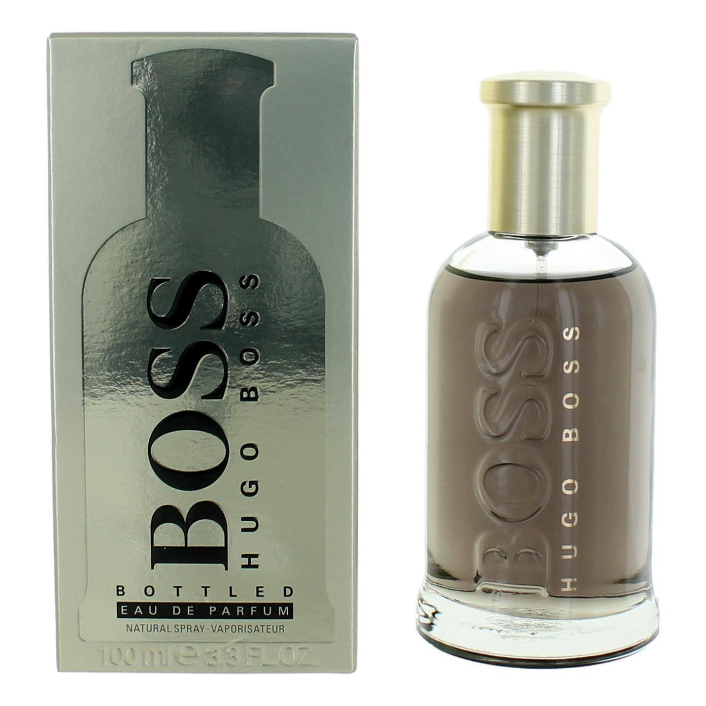 Bottle of Boss Bottled by Hugo Boss, 3.3 oz Eau De Parfum Spray for Men